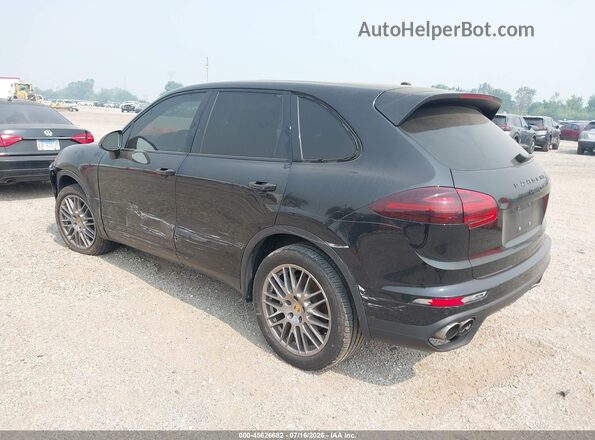 WP1AB2A27GLA95934 2016 PORSCHE CAYENNE Black უკანა მარცხენა
