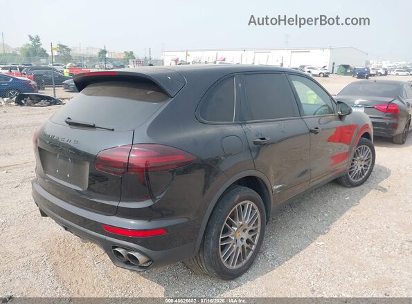 WP1AB2A27GLA95934 2016 PORSCHE CAYENNE Black უკანა მარჯვენა