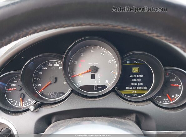 WP1AB2A27GLA95934 2016 PORSCHE CAYENNE Black უკანა სავარძლების ხედი