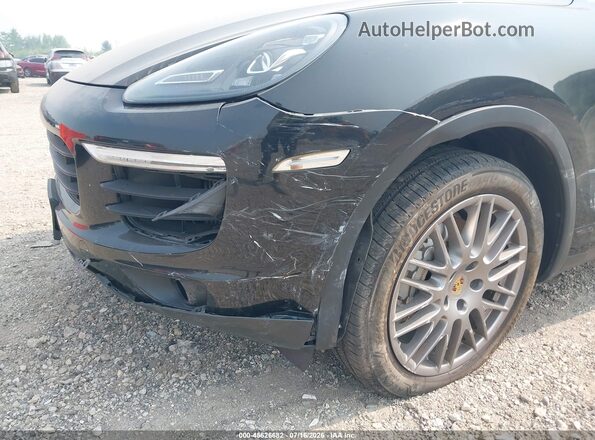 WP1AB2A27GLA95934 2016 PORSCHE CAYENNE Black წინა ხედი