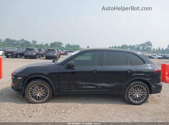 WP1AB2A27GLA95934 2016 PORSCHE CAYENNE Black სალონის 360-გრადუსიანი ხედი