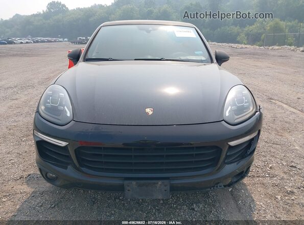 WP1AB2A27GLA95934 2016 PORSCHE CAYENNE Black ხელსაწყოთა პანელის ხედი