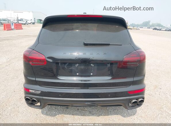 WP1AB2A27GLA95934 2016 PORSCHE CAYENNE Black 