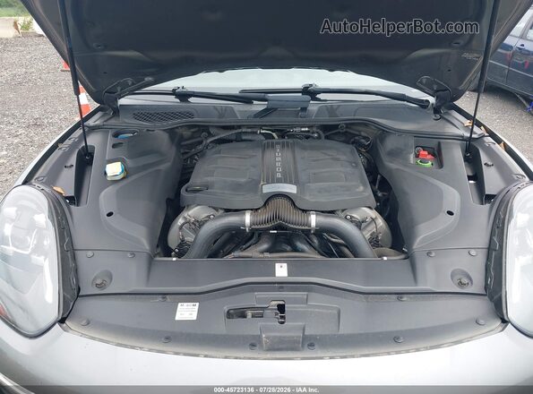 WP1AB2A29HLA50205 2017 PORSCHE CAYENNE Gray Vista trasera
