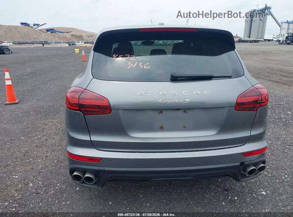 WP1AB2A29HLA50205 2017 PORSCHE CAYENNE Gray 