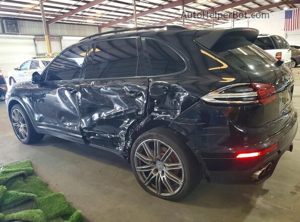 WP1AB2A2XGLA94521 2016 PORSCHE CAYENNE Black Հետևի ձախ
