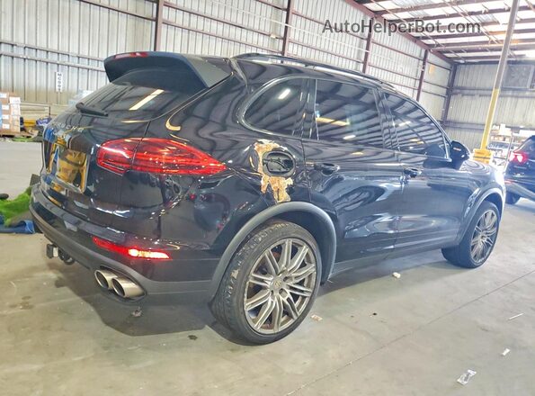 WP1AB2A2XGLA94521 2016 PORSCHE CAYENNE Black Հետևի աջ