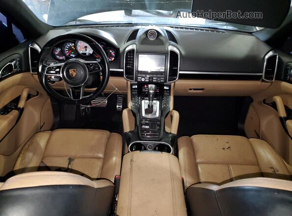 WP1AB2A2XGLA94521 2016 PORSCHE CAYENNE Black 