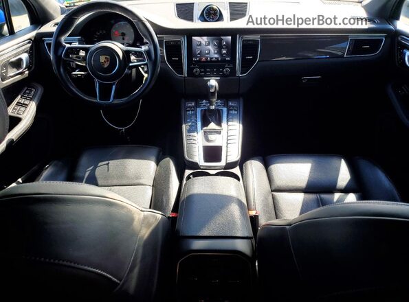 WP1AB2A50HLB20751 2017 PORSCHE MACAN Синий Вид панели приборов