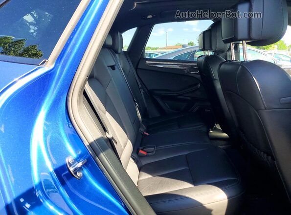WP1AB2A50HLB20751 2017 PORSCHE MACAN Синий Вид задней части салона