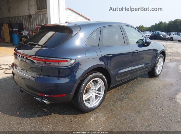 WP1AB2A50KLB33393 2019 PORSCHE MACAN Blue Tył prawy