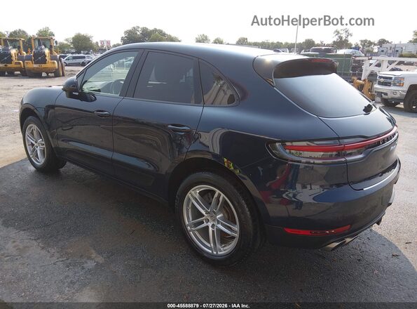 WP1AB2A50KLB33393 2019 PORSCHE MACAN Blue Tył lewy
