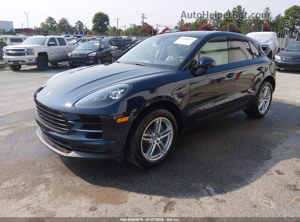 WP1AB2A50KLB33393 2019 PORSCHE MACAN Blue Przód lewy