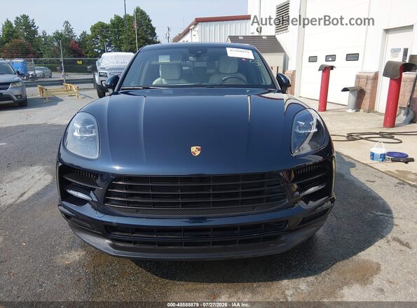 WP1AB2A50KLB33393 2019 PORSCHE MACAN Blue Widok z przodu