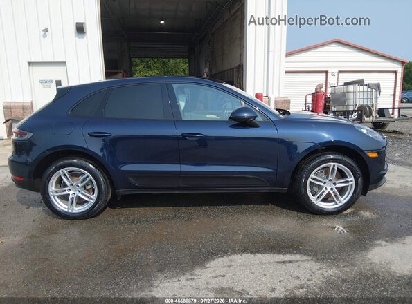 WP1AB2A50KLB33393 2019 PORSCHE MACAN Blue Widok wnętrza z tyłu