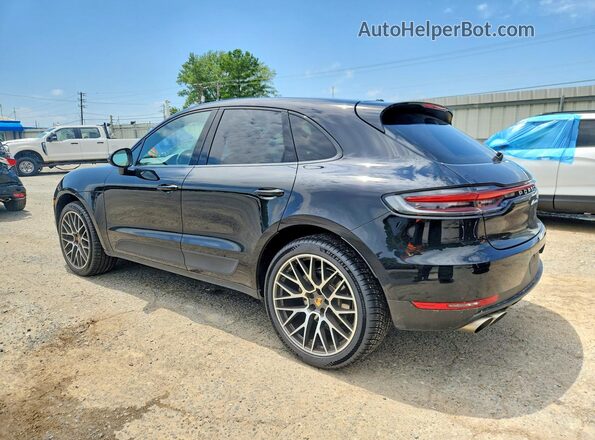 WP1AB2A50KLB33989 2019 PORSCHE MACAN Black Задня ліва чверть
