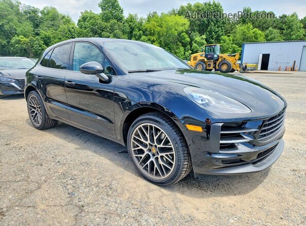 WP1AB2A50KLB33989 2019 PORSCHE MACAN Black Передня права чверть