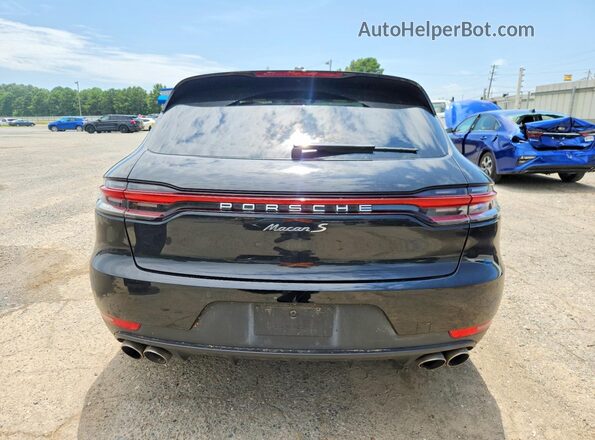 WP1AB2A50KLB33989 2019 PORSCHE MACAN Black Вид ззаду