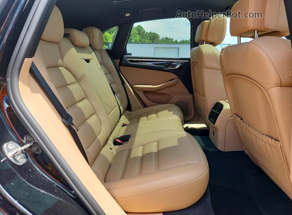 WP1AB2A50KLB33989 2019 PORSCHE MACAN Black Вид задніх сидінь
