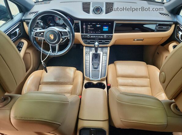 WP1AB2A50KLB33989 2019 PORSCHE MACAN Black Вид панелі приладів