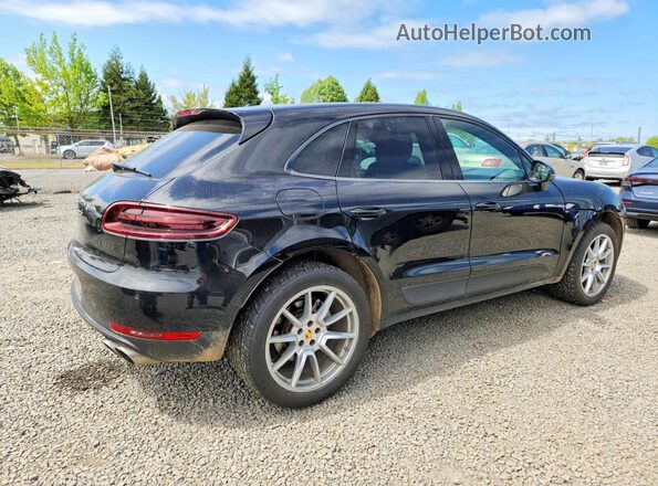 WP1AB2A51GLB40845 2016 PORSCHE MACAN Black Rear right