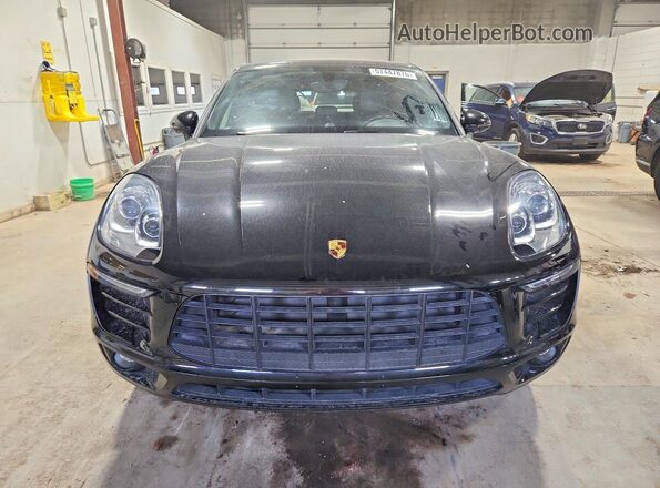 WP1AB2A51GLB46631 2016 PORSCHE MACAN Black Вид спереду