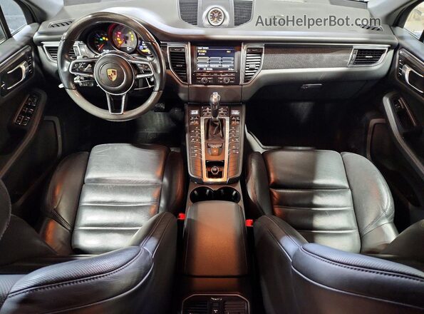 WP1AB2A51GLB46631 2016 PORSCHE MACAN Black Вид панелі приладів