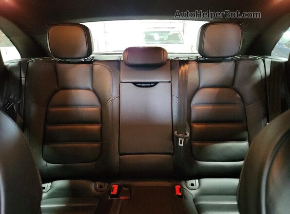 WP1AB2A51GLB46631 2016 PORSCHE MACAN Black Вид задніх сидінь