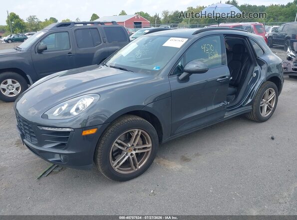 WP1AB2A51HLB10939 2017 PORSCHE MACAN Gray Front left