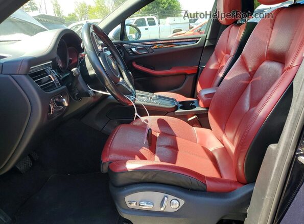 WP1AB2A51LLB30830 2020 PORSCHE MACAN Black Vista interior delantera