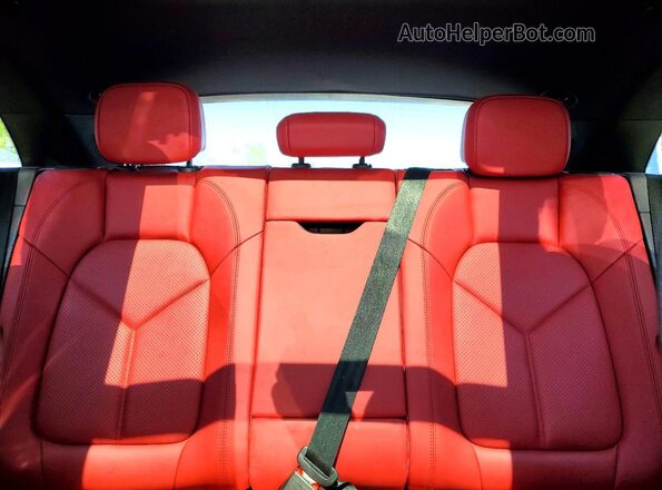 WP1AB2A51LLB30830 2020 PORSCHE MACAN Black Vista de los asientos traseros