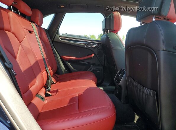WP1AB2A51LLB30830 2020 PORSCHE MACAN Black Vista interior trasera