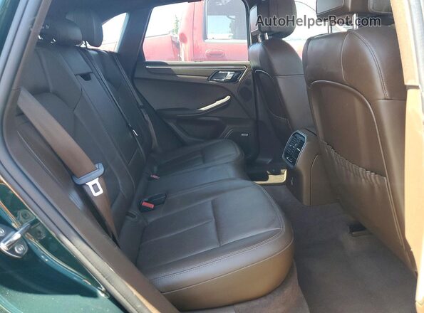 WP1AB2A52HLB17978 2017 PORSCHE MACAN Green Вид задньої частини салону