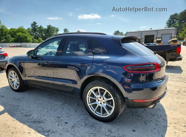 WP1AB2A52JLB35483 2018 PORSCHE MACAN Blue Tył lewy