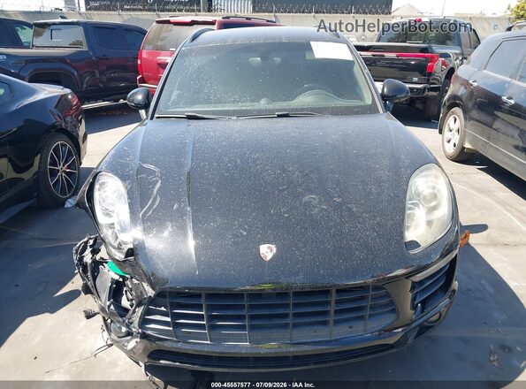 WP1AB2A53GLB55735 2016 PORSCHE MACAN Black უკანა სალონის ხედი