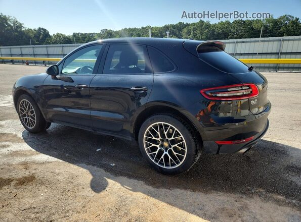 WP1AB2A53HLB18282 2017 PORSCHE MACAN Black უკანა მარცხენა
