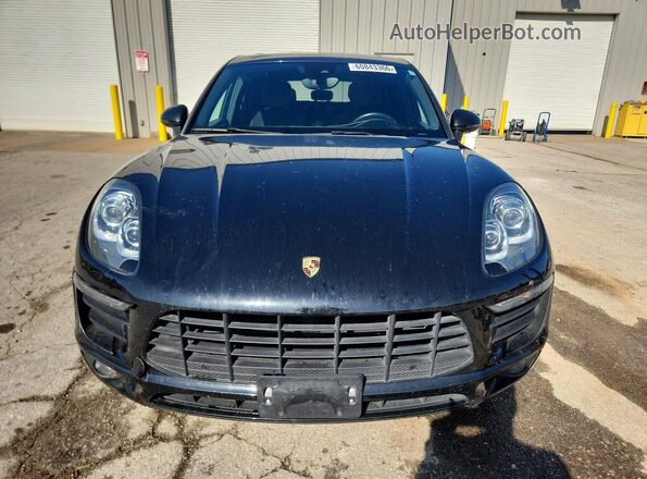 WP1AB2A53HLB18282 2017 PORSCHE MACAN Black წინა ხედი