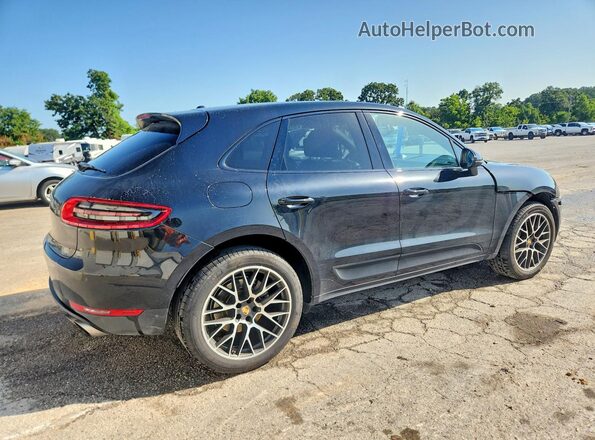 WP1AB2A53HLB18282 2017 PORSCHE MACAN Black უკანა მარჯვენა