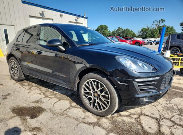 WP1AB2A53HLB18282 2017 PORSCHE MACAN Black წინა მარჯვენა