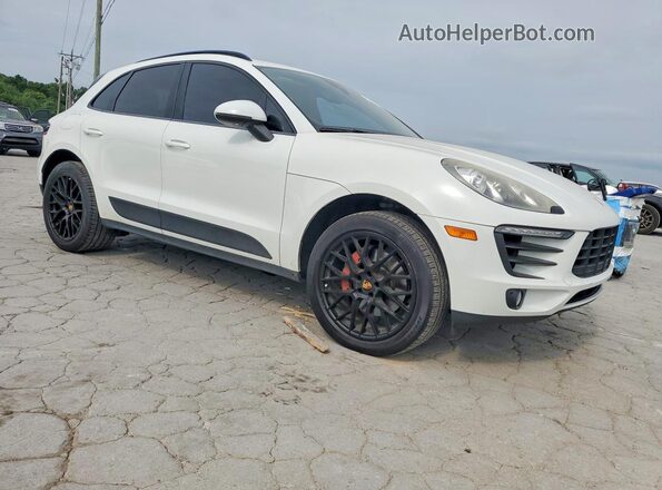 WP1AB2A54HLB15441 2017 PORSCHE MACAN White Przód prawy