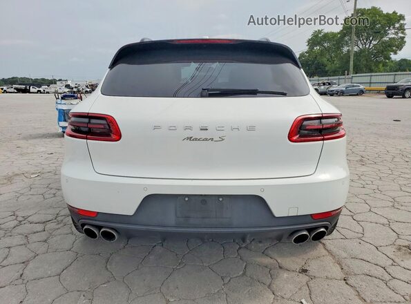 WP1AB2A54HLB15441 2017 PORSCHE MACAN White Widok z tyłu