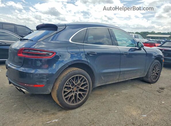 WP1AB2A54HLB16010 2017 PORSCHE MACAN Blue Tył prawy