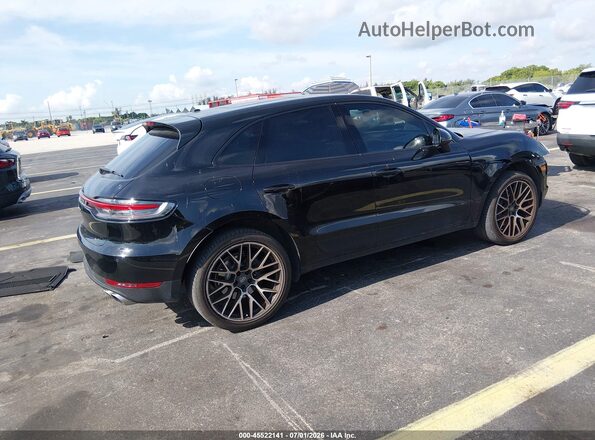 WP1AB2A54KLB30447 2019 PORSCHE MACAN Черный Задняя правая четверть
