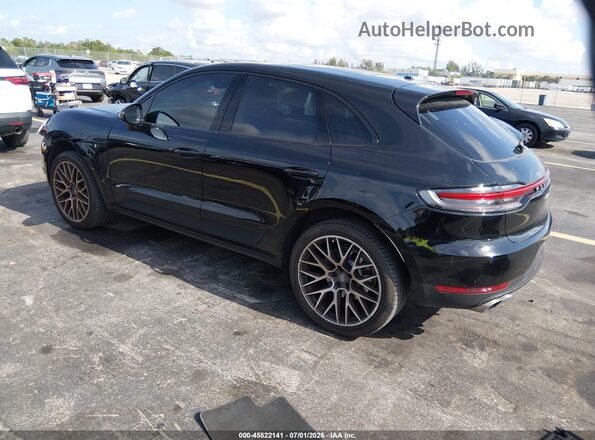 WP1AB2A54KLB30447 2019 PORSCHE MACAN Черный Задняя левая четверть