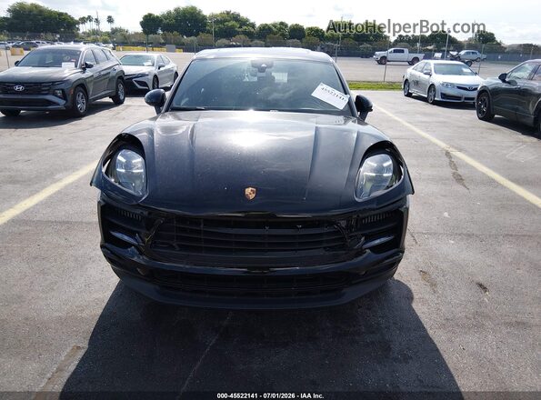 WP1AB2A54KLB30447 2019 PORSCHE MACAN Черный Вид спереди