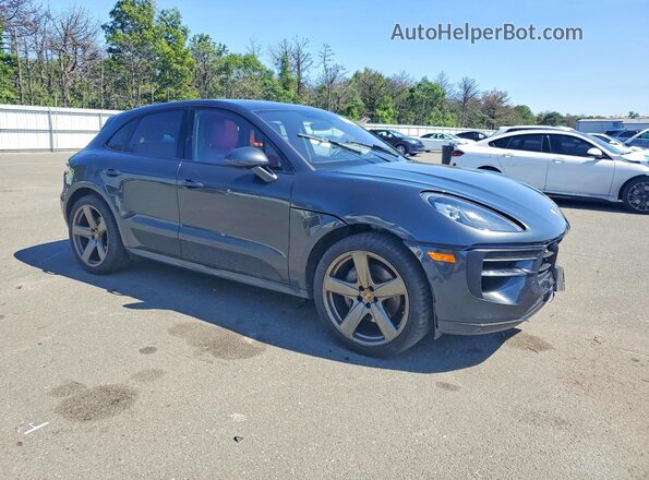 WP1AB2A54KLB31727 2019 PORSCHE MACAN Gray Передня права чверть