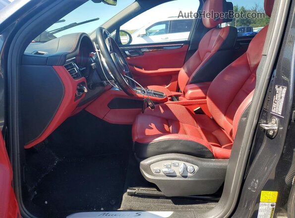 WP1AB2A54KLB31727 2019 PORSCHE MACAN Gray Вид салону спереду