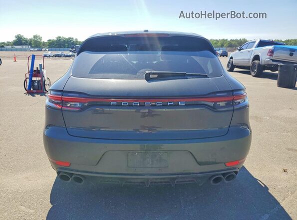 WP1AB2A54KLB31727 2019 PORSCHE MACAN Gray Вид ззаду