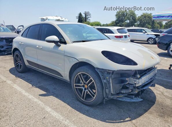 WP1AB2A54LLB34287 2020 PORSCHE MACAN Gray Delantero derecho