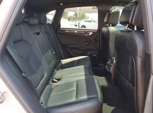 WP1AB2A54LLB34287 2020 PORSCHE MACAN Gray Vista interior trasera